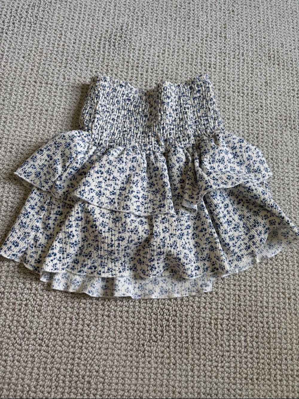 Zara girls floral skirt